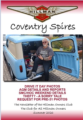The Hillman Owners Club - Coventry Spires Magazine